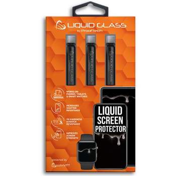 ProofTech Liquid Glass Screen Protector Universal for All Phones Tablets Watches - 3Pk