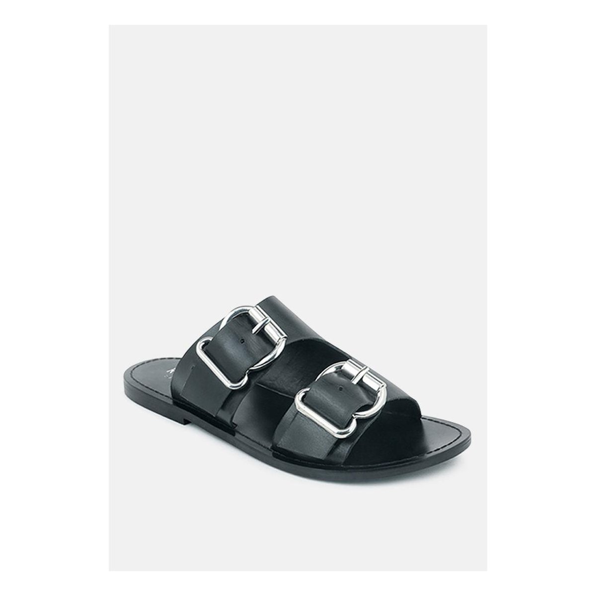 Женские сандалии Rag & Co Womens Kelly Flat Sandal With Buckle Straps 6 — фото 2