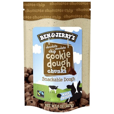 Ben & Jerry's Frozen Chocolate Chip Cookie Snackable Dough Bites  - 8oz