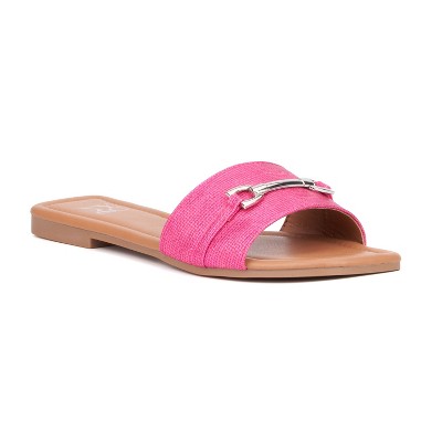 New York & Company Women's Naia Flat Sandal