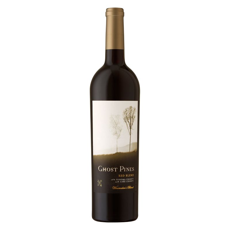 Ghost Pines Red Blend Red Wine - 750ml Bottle, 1 of 6