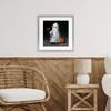 Stupell Industries Vintage Halloween Ghost & Pumpkin Framed Print Under Glass Art - 3 of 4