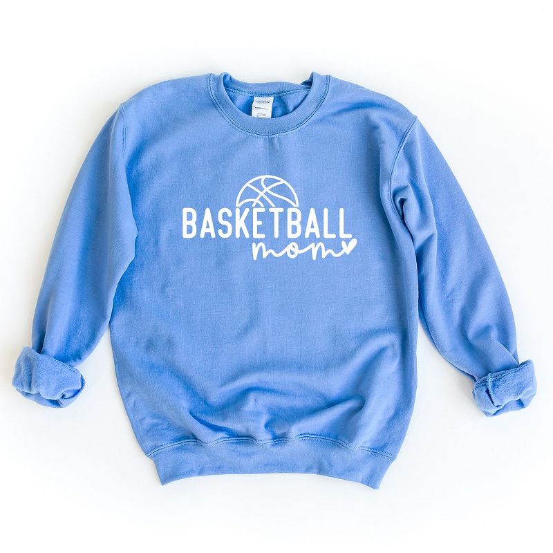 Simply Sage Market Women's Graphic Sweatshirt Basketball Mom Ball, 1 of 5