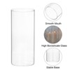 Unique Bargains Flower Candle Holder Glass Cylinder Vase 2 Pcs - 3 of 4