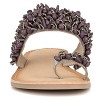 Torgeis Women's Circe Flats - 6, PLUM - 4 of 4