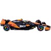 McLaren MCL38 #4 Lando Norris "OKX" Winner F1 "Miami GP" (2024) with Figure and Case "Race" 1/43 Diecast Model Car by Bburago - 2 of 4