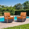 Buenhomino 24"x22" Outdoor Deep Seat Cushion Set, 6-inch Thicked Waterproof Patio Furniture Cushions with Removable Cover,8 Colors - 2 of 4