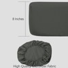 Brushed Microfiber Fitted Crib Sheet, Super Soft and Cozy Crib Sheet for Boys, Girls, Unisex - NTBAY - 4 of 4