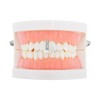 Unique Bargains Hip Hop Four Rhinestones Fake Grills 1 Pc - 2 of 4