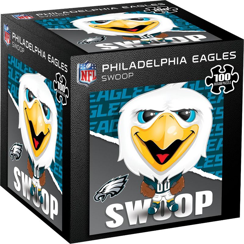 MasterPieces Swoop - Philadelphia Eagles Mascot 100 Piece Jigsaw Puzzle, 1 of 6