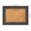 Amanti Art Bark Rustic Framed Corkboard, Natural Cork - 4 of 4