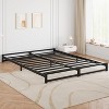 Metal Platform Bed Frame, Wavy Pattern Steel Frame with Slat Support, No Box Spring Needed, Easy Assembly - 4 of 4