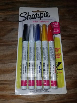 Sharpie 5pk Felt Marker Pens 0.4mm Fine Tip Multicolored : Target