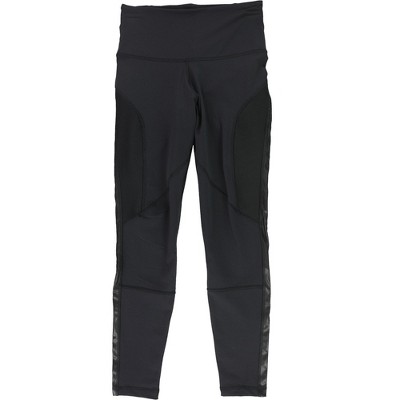Reebok Womens Lux High-Rise Tight Stretch Compression Athletic Pants