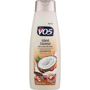 VO5 Moisturizing Shampoo - 12.5 Fl Oz - Island Coconut Leaves Hair Looking Vibrant and Beautiful, White - 1 of 4