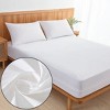 Home Mart Goods Queen Size Waterproof Fabric Mattress Cover Protector With Zipper - 12" Deep - 2 of 4