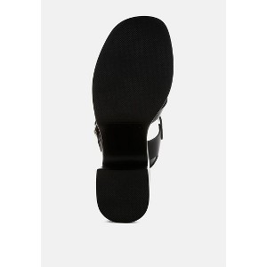 Avalon Chunky Pin Buckle Platform Heels - 1 of 4
