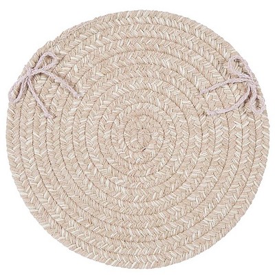 Colonial Mills Tremont - Natural Chair Pad, Set of 4