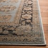 Vintage VTG575 Power Loomed Area Rug Light Blue / Brown 6'-7" X 9'-2" - Safavieh. - 4 of 4