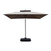 TiramisuBest 9ft Aluminum Cantilever Tilt Patio Umbrella with Center Pole - Lake Blue (Not Base) - 3 of 4
