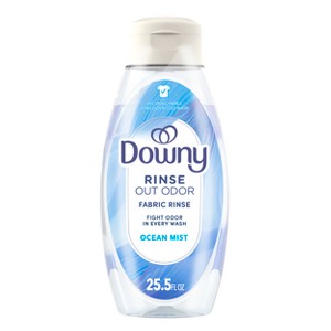 Downy Ocean Mist Rinse Liquid Fabric Softener - 25.5 fl oz - 1 of 4