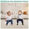 Whizmax Toddler 2 Step Stool, Non-Slip Double up Child Toddler Stepping Stool for Potty Training, Kitchen, Bedroom, Toilet Step Stool for Kids - 4 of 4