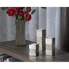 Creative Scents Dublin 3 Pcs Tea Light Candle Holder Set - Silver - 3 of 4