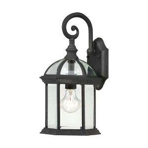 Nuvo Lighting Boxwood 1 - Light Wall Light in  Textured Black - 1 of 1