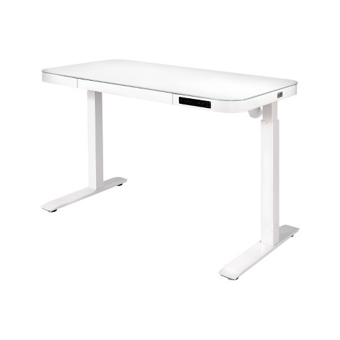 Tempered glass on sale top desk