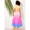 Swimsuits for All Women's Twist Front Mesh Cut-Out Cover Up Dress (Plus Sizes Available) - 3 of 4