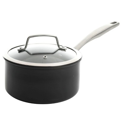 Kenmore Pro Arbor Heights 10-Piece Nonstick Black Aluminum Cookware Set
