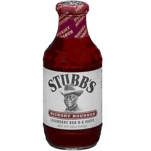 Stubb's Hickory Bourbon BBQ Sauce, 18 oz (Pack of 4) - 1 of 1