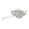 Unique Bargains Tea Infuser Tea Egg Design Infuser Traditional Style Hand Wash Stainless Steel Silver Tone 1Pcs - 3 of 4