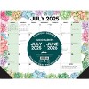 Willow Creek Press Succulents Academic July 2025 - June 2026 22"x17" Large Monthly Deskpad Calendar - 3 of 4