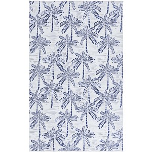 Malibu MBU828 Power Loomed Machine Washable Skid-Resistant Indoor Rugs - Safavieh - 1 of 4