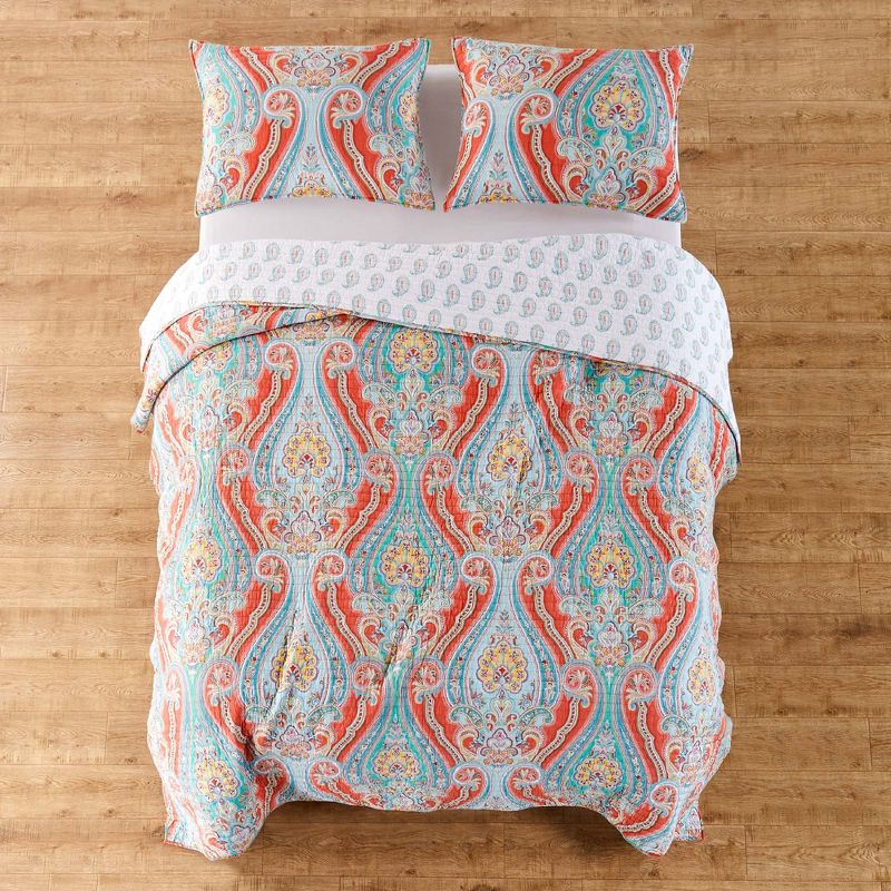 Greenwich Multi Quilt and Pillow Sham Set - Levtex Home, 3 of 6
