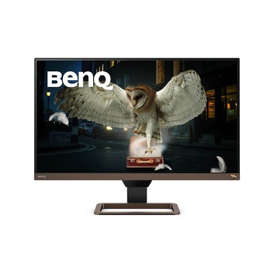 BenQ EW2780U 27 Inch Ultra HD 3840 x 2160 4K 5ms 2xHDMI USB Type-C DisplayPort Built-in Speakers Flicker-Free Low Blue-Light HDRi Backlit LED IPS Monitor