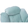Okak Accent Chair Cotton Fabric Lazy Chair with Upholstered Side Pocket Armchair Leisure Sofa Chair with Steel Frame - 4 of 4
