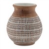 Textured Ceramic Vase (Set of 2) - 2 of 4