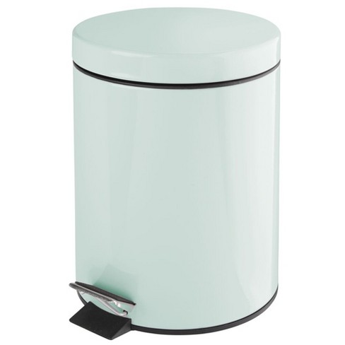 Small Round Step Trash Can Garbage Bin, Small Round Trash Can With Lid