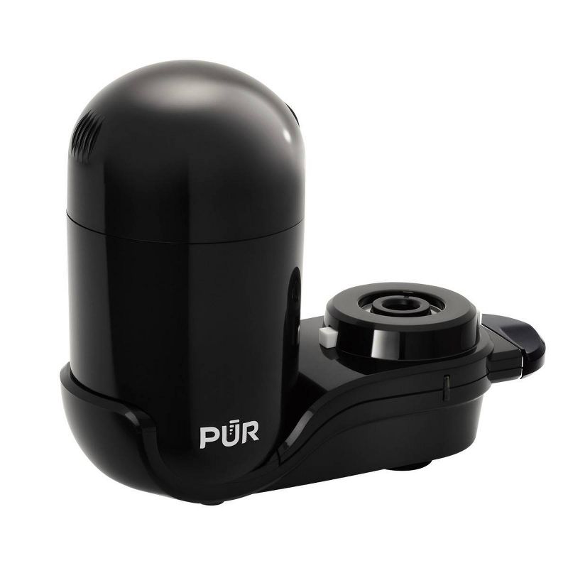 PUR Faucet Vertical Mount Water Filtration System Black, 3 of 14