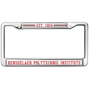 Rensselaer Polytechnic Institute Full Size Standard License Plate Metal Frame - 1 of 4