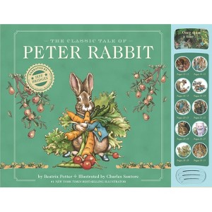 The Classic Tale of Peter Rabbit - (Charles Santore Children's Classics) by  Beatrix Potter (Hardcover) - 1 of 1