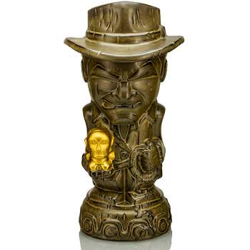 Beeline Creative Geeki Tikis Indiana Jones With Fertility Idol Ceramic Mug | Toynk Exclusive
