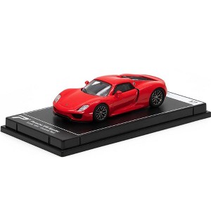 PosterCars - 1:64 Scale Porsche 918 Spyder Guards Red Hypercar League Collection No.17 - 1 of 3