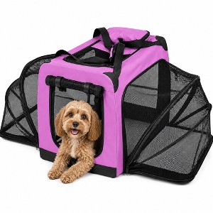 Pet Life Hounda Accordion Metal Framed Collapsible Expandable Pet