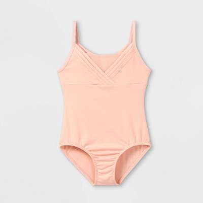 Girls' Dance Tank Mesh Leotard - Cat & Jack™ Black : Target