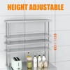 Stainless Steel Overshelf for Prep & Work Table/Shelves，Heavy Duty Metal Worktable for Home Kitchen Restaurant Garage Warehouse - 4 of 4