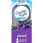 Crystal Light On the Go Grape Energy Drink Mix - 10pk/0.11oz Stix