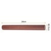 Unique Bargains Ebony Wood Cylindrical Smooth Non-Stick Small Kitchen Rolling Pins - 2 of 4